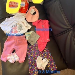 Newborn baby items
